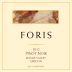 Foris Estate Pinot Noir 2012 Front Label
