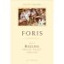 Foris Riesling 2013 Front Label