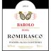 Aldo Conterno Romirasco Barolo 2012 Front Label