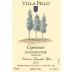 Villa Pillo Cypresses Sangiovese 2014 Front Label