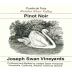 Joseph Swan Cuvee de Trois Pinot Noir 2013 Front Label