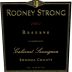 Rodney Strong Reserve Cabernet Sauvignon (1.5 Liter Magnum) 2002 Front Label