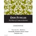 Vina Amalia Carlos Basso Dos Fincas Chardonnay 2013 Front Label