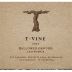 T-Vine Cellars Hallowed Ground Red Blend 2014 Front Label