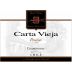 Carta Vieja Prestige Chardonnay 2011 Front Label