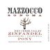 Mazzocco Pony Zinfandel 2009 Front Label