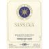 Tenuta San Guido Sassicaia 1995 Front Label