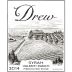 Drew Mendocino Ridge Valenti Vineyard Syrah 2014 Front Label