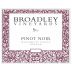 Broadley Willamette Valley Pinot Noir 2015 Front Label
