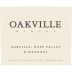 Oakville Winery Estate Zinfandel 2014 Front Label