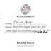 Errazuriz Wild Ferment Pinot Noir 2012 Front Label