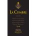 Errazuriz La Cumbre Syrah 2008 Front Label