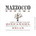 Mazzocco Briar Zinfandel 2012 Front Label