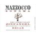 Mazzocco Briar Zinfandel 2010 Front Label
