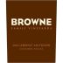 Browne Family Vineyards Cabernet Sauvignon 2014 Front Label