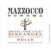 Mazzocco Briar Zinfandel 2008 Front Label