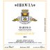 Brovia Barolo Garblet Sue 2012 Front Label