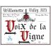 Voix de la Vigne Pinot Noir 2015 Front Label