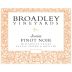 Broadley Jessica Pinot Noir 2013 Front Label