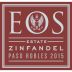 EOS Zinfandel 2015 Front Label