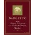 Bargetto Santa Cruz Mountains Merlot 2013 Front Label