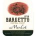 Bargetto Central Coast Retro Merlot 2014 Front Label
