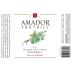 Amador Foothill Esola Vineyard Zinfandel 2012 Front Label