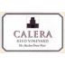 Calera Reed Vineyard Pinot Noir 1996 Front Label