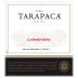 Vina Tarapaca Carmenere 2015 Front Label