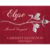 Elyse Morisoli Vineyard Cabernet Sauvignon 1996 Front Label