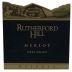 Rutherford Hill Reserve Merlot 1996 Front Label