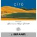 Librandi Ciro Greco Bianco 2015 Front Label
