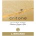 Librandi Critone 2015 Front Label