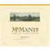 McManis Family Vineyards Merlot 2012 Front Label