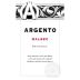 Argento Malbec 2013 Front Label