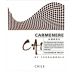 TerraNoble CA1 Andes Carmenere 2012 Front Label