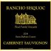 Rancho Sisquoc Cabernet Sauvignon 2014 Front Label