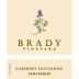 Brady Vineyard Cabernet Sauvignon 2014 Front Label