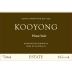 Kooyong Estate Pinot Noir 2012 Front Label