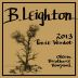 B. Leighton Petit Verdot 2013 Front Label