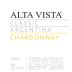 Alta Vista Classic Chardonnay 2014 Front Label