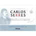Carlos Serres Tempranillo 2014 Front Label