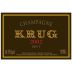 Krug Brut 2002 Front Label