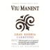 Viu Manent Gran Reserva Carmenere 2014 Front Label