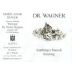 Dr. Wagner Riesling Ockfener Bockstein QbA 1999 Front Label
