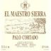 El Maestro Sierra Palo Cortado Sherry (375ML half-bottle) Front Label