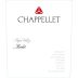 Chappellet Merlot 2012 Front Label