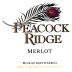 Waterkloof Peacock Ridge Merlot 2012 Front Label