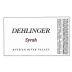 Dehlinger Syrah 2005 Front Label