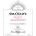 Graham's Quinta Dos Malvedos Vintage Port (375ML half-bottle) 2001 Front Label